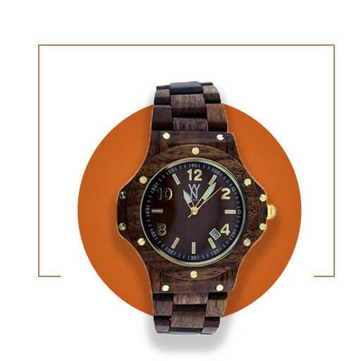 brown watch