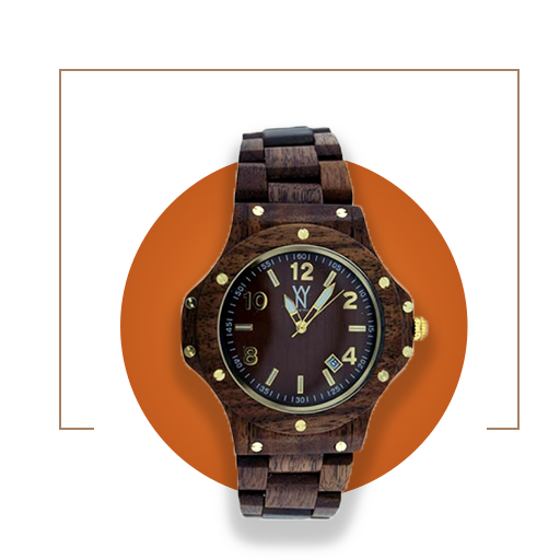 brown watch